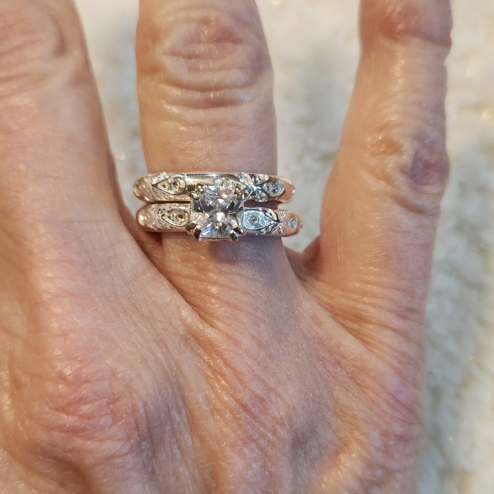 Silverstone Solitaire Ring - image 1